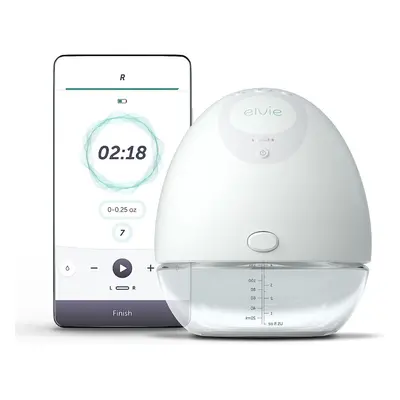 Elvie Pump Single (24/28 mm) - Electric Breast Pump for Easy Pumping, Convenient, Portable Nursi