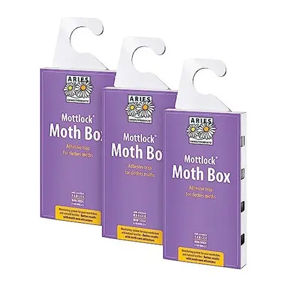 VALUE PACK of Mottlock Moth Boxes from Aries â Best Catch Rates for Clothes Moths on the Marke