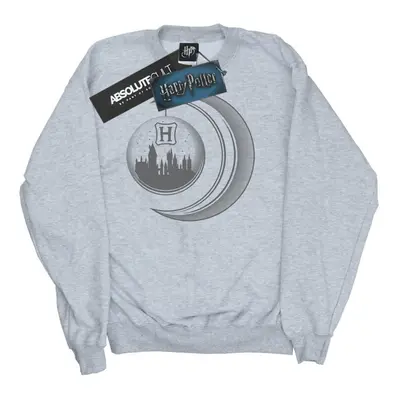 (M, Sports Grey) Harry Potter Mens Hogwarts Moon Sweatshirt