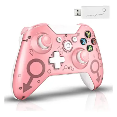 (Pink) Xbox One Wireless Controller Compatible PC/Xbox Series X/PS3