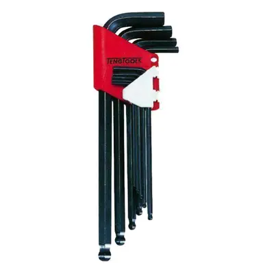 Teng Tools Piece Metric Ball Point Hex Key/Allen Wrench Set 1.5mm - 10mm - 1479MM Silver