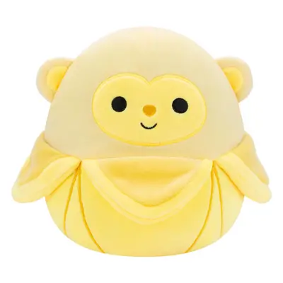 Squishmallows Original 8-Inch Pierogi Banana Monkey - Official Jazwares Plush