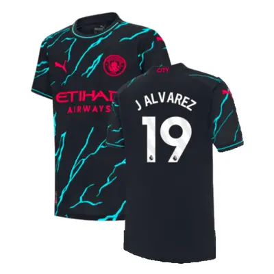 (XXLB) Man City Third Shirt (Kids) (J ALVAREZ 19)