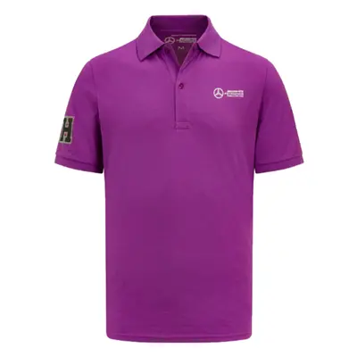 (S) Mercedes Lewis Hamilton Polo Shirt (Purple)