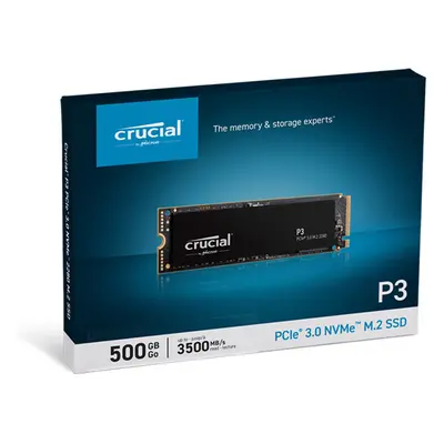 Yingruida Crucial Solid State Drive P3 PLUS 500GB PCI Express 4.0 x4 M.2 bulk