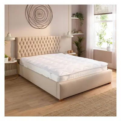 (2.5cm, King) Slumberdown Sleep Soundly Mattress Topper