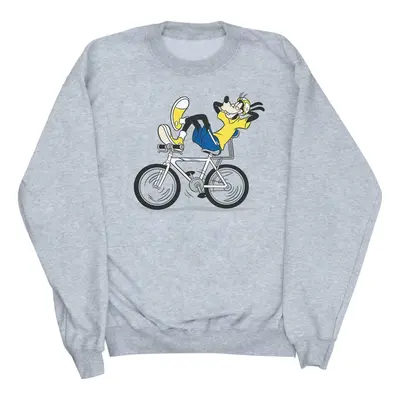 (M, Heather Grey) Disney Womens/Ladies Goofy Tour De Goofy Sweatshirt