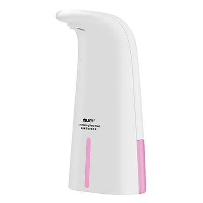 (Pink) LED Light Indication Touchless Soap Dispenser 250mL Automatic Induction Hand Sanitizer Ha