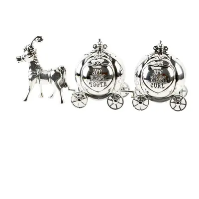 Silver Plated Cinderella Carriage