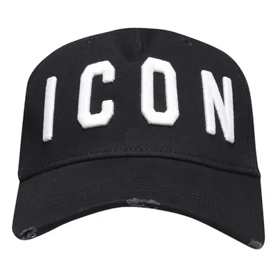 (M063 Black/White, ONE) Dsquared2 BCM4001 ICON Baseball Cap