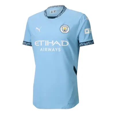 (L) Manchester City Authentic Home Shirt 2024/25