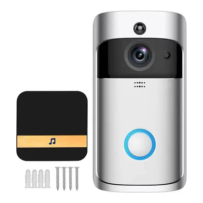 Wireless Smart WiFi Doorbell Camera Video CCTV Chime Remote Phone APP