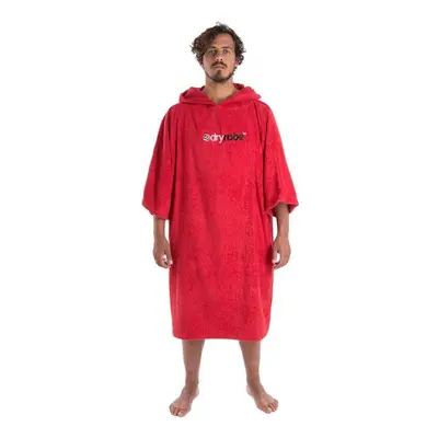 Dryrobe Towelling Changing Robe - RED - Large