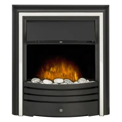 Adam Cambridge 6-in-1 Electric Fire in Black