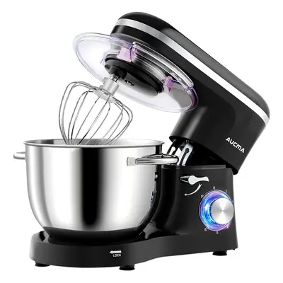 Aucma Stand Mixer, 6.2L Food Mixers for Baking, Electric Kitchen Mixers with Bowl, Dough Hook, W