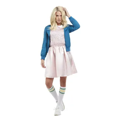 (L, Pink/Blue) Smiffys Womens/Ladies Costume Set