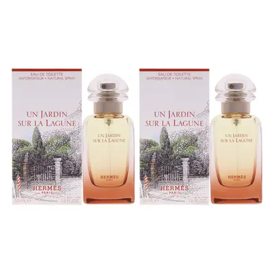 Hermes Un Jardin Sur La Lagune - Pack of For Unisex 1.6 oz EDT Spray