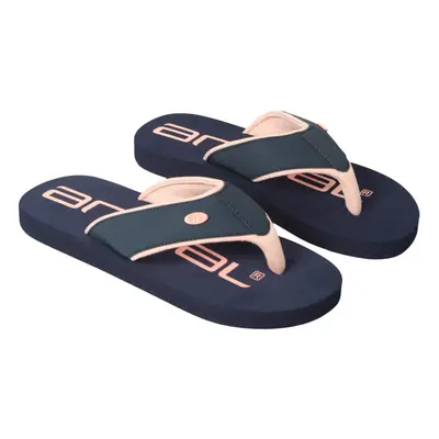 (8 UK, Navy) Animal Womens/Ladies Marti Recycled Flip Flops