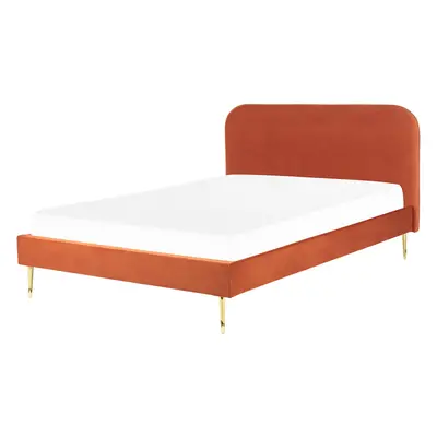 Bed Velvet FLAYAT x cm (EU Super King) Orange