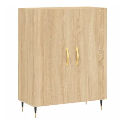 vidaXL Sideboard Storage Side Cabinet Cupboard Sonoma Oak Engineered Wood