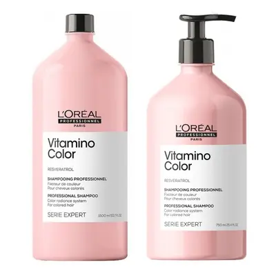 L'Oreal Serie Expert Vitamino Color - Shampoo 1500ml - Conditioner 750ml