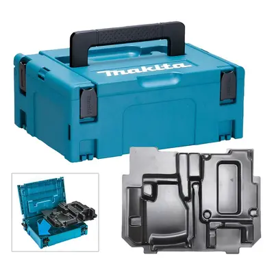 Makita 18v Jigsaw Makpac Tool Case with Inlay for DJV140 DJV180 DJV182