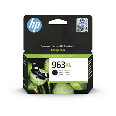 3JA30AE 963XL High Yield Original Ink Cartridge, Black, Single Pack