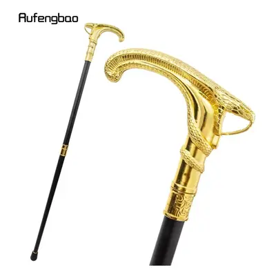 (yellow) Golden Snake Coiled Fashion Walking Stick Decorative Cospaly Vintage Party Fashionable 