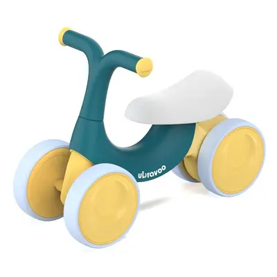 (Green) UBRAVOO Baby Balance Bike Toys, Baby Walker, Toddler Balance Bike Month Ride On Toy Birt