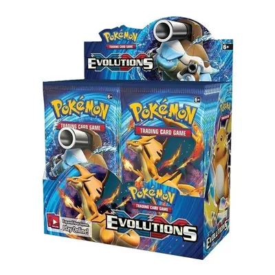 (Evolutions) 324Pcs/Box Pokemon English Cards Box VMAX TCG Evolution Booster Box Chilling