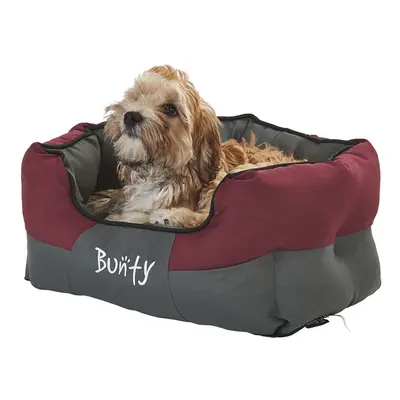 (Red, Small) Dog & Cat Anti Anxiety Sofa Bed, Machine Washable