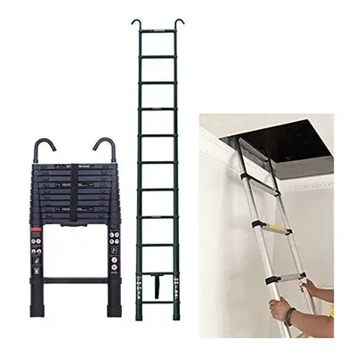 (3.2M Ladder with hook) Latest Design DIY Multi-Purpose Telescopic Ladder Extension