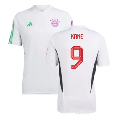 (XXL) Bayern Munich Training Shirt (White) (Kane 9)