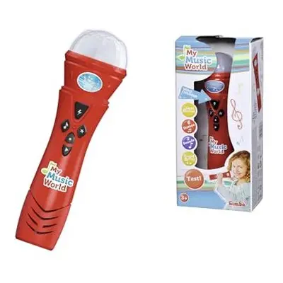 106832489 Music World Funny Microphone/Karaoke/with Voice Reduction Effects / Demo Songs / Light