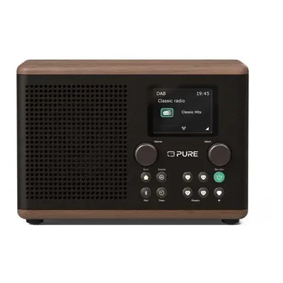 Pure CLASSIC-H4-BLK Classic H4 DAB+FM Kitchen Radio - Black