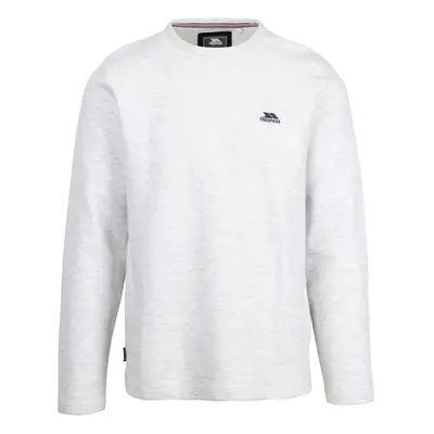 (XS, Off White Marl) Trespass Mens Casual Marl Knit Sweater Calverley