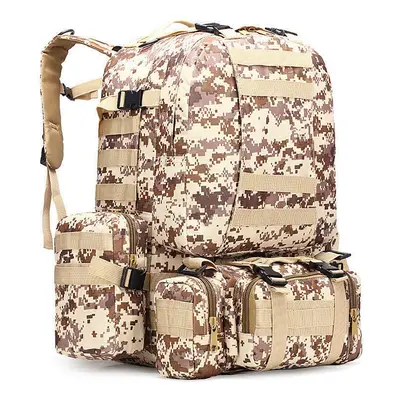 (style 4) 50L Tactical Backpack in Military Bags Army Rucksack Backpack Molle Outdoor Sport Bag 