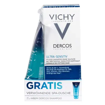 Dercos Vichy Shampoo Sensitive Ultra Lenitivo - ml