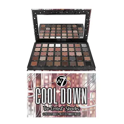 Cool Down Pressed Pigment Palette - High Impact Cool Tone Colours - Flawless Long-Lasting Glam M