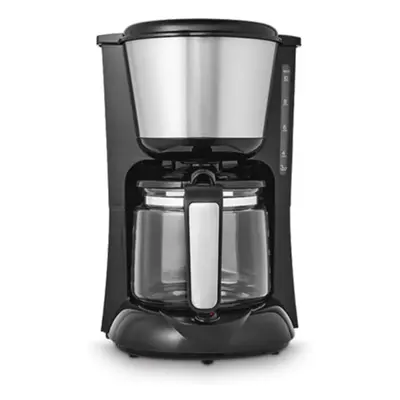 (Brushed Steel) Equip Filter Coffee Machine, Coffee Maker for Instant Coffee, Pour Over Technolo