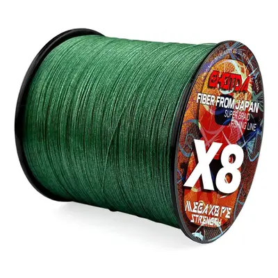 (green, 22lb) Carp Fishing Line 1000m Strands Braided 8x Multifilament Pe Saltwater Fishing Acce