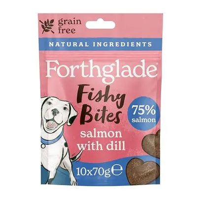 Salmon with Dill Fishy Bites - 100% Natural Indulgent Dog Treats - 75% Salmon, Grain Free, Air-D