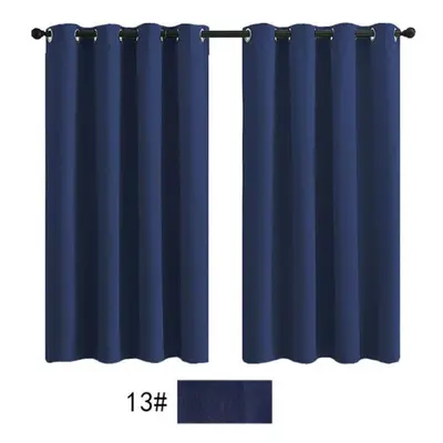 (navy blue, 168*228cm) Roman Modern Semi-blackout Curtain Curtains Kitchen Window Bedroom Curtai