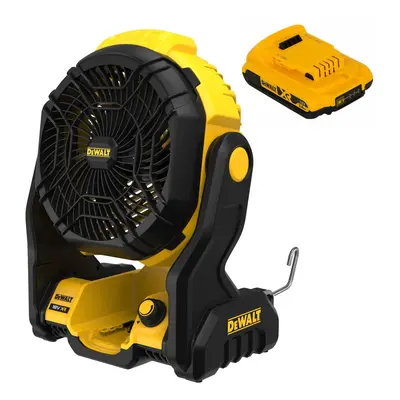 Dewalt DCE512N 18v XR Cordless Portable Job Site Fan Degree Pivot 2.0Ah Batt