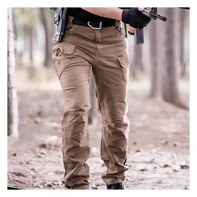 (brown, XL) Us Army Urban Tactical Pants Mens Military Casual Cargo Pants Swat Combat Trousers W