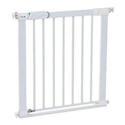 Safety 1st SecureTech Flat Step Practical Safety Metal Gate with Thin Step Over Bar, Ideal for K