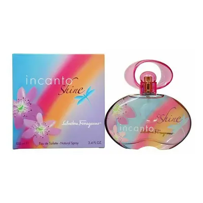 SALVATORE FERRAGAMO INCANTO SHINE EDT SPRAY FOR WOMEN 3.4 Oz / ml