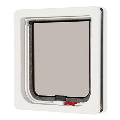 Pet Mate Cat Mate Lockable Cat Flap White Silent action