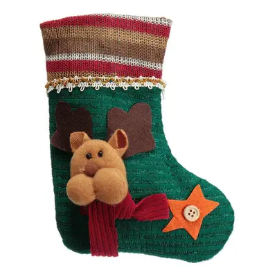 (Bear) Unisex Cotton Jacquard Santa Claus Snowman Elk Winter Socks