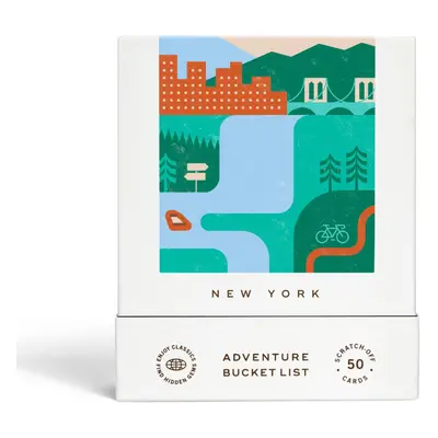 New York Adventure Bucket List: Scratch-Off Cards for Outdoor Activities Tourist Attractions and